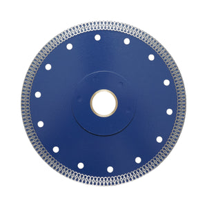 Disco diamantato turbo continuo 180x30/25,4 mm, segmento 10 mm per piastrelle, maiolica, ceramica dura Breckner Germany