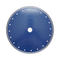 Disco diamantato turbo continuo 300x30/25,4 mm, segmento 10 mm per piastrelle, maiolica, ceramica dura Breckner Germany