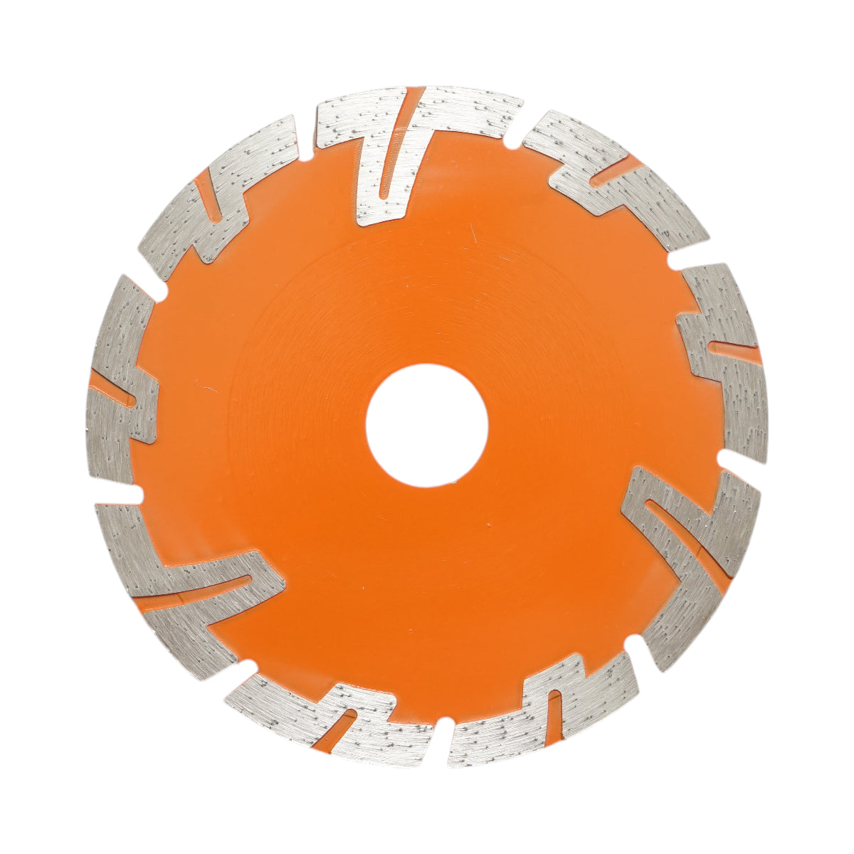 Disco diamantato turbo segmentato 125x22,23 mm, segmento 8 mm per BCA, mattoni, massetto, cemento armato Breckner Germany