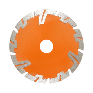 Disco diamantato turbo segmentato 125x22,23 mm, segmento 8 mm per BCA, mattoni, massetto, cemento armato Breckner Germany