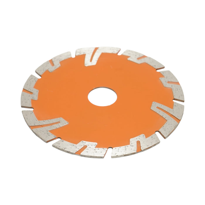 Disco diamantato turbo segmentato 125x22,23 mm, segmento 8 mm per BCA, mattoni, massetto, cemento armato Breckner Germany