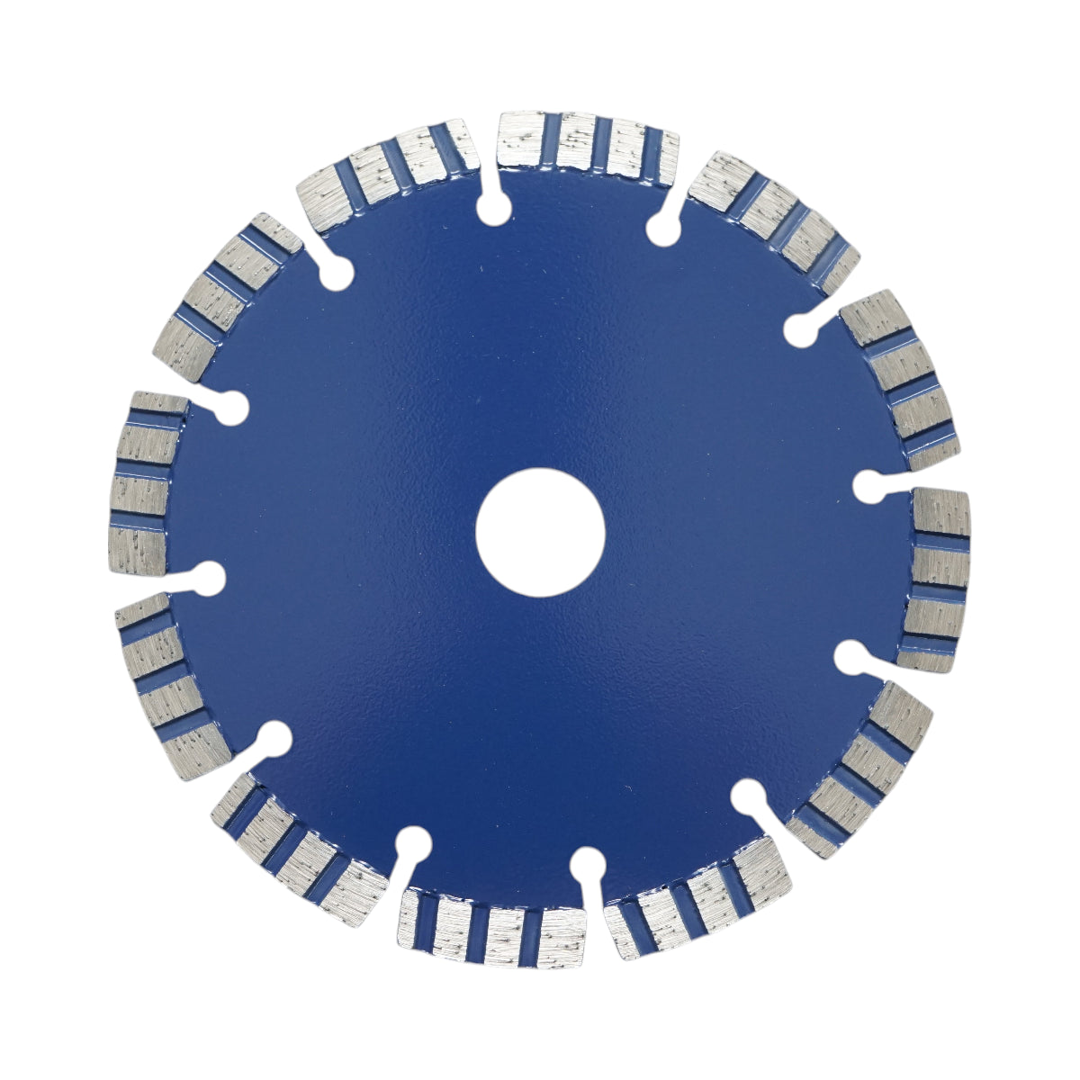 Disco diamantato turbo segmentato 150x22,23 mm, segmento 10 mm per cemento armato, pietra dura, autobloccanti Breckner Germany