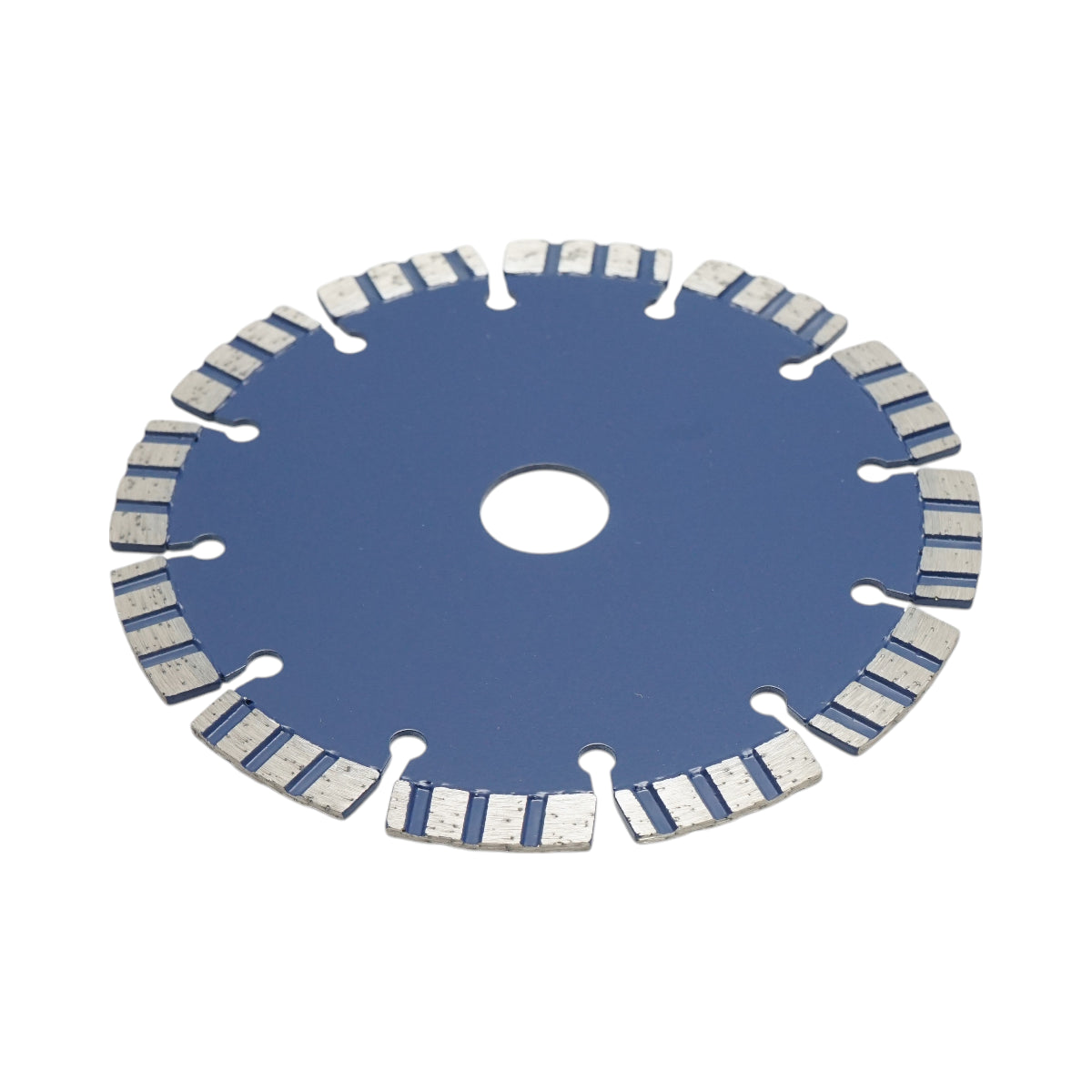 Disco diamantato turbo segmentato 150x22,23 mm, segmento 10 mm per cemento armato, pietra dura, autobloccanti Breckner Germany