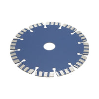 Disco diamantato turbo segmentato 150x22,23 mm, segmento 10 mm per cemento armato, pietra dura, autobloccanti Breckner Germany