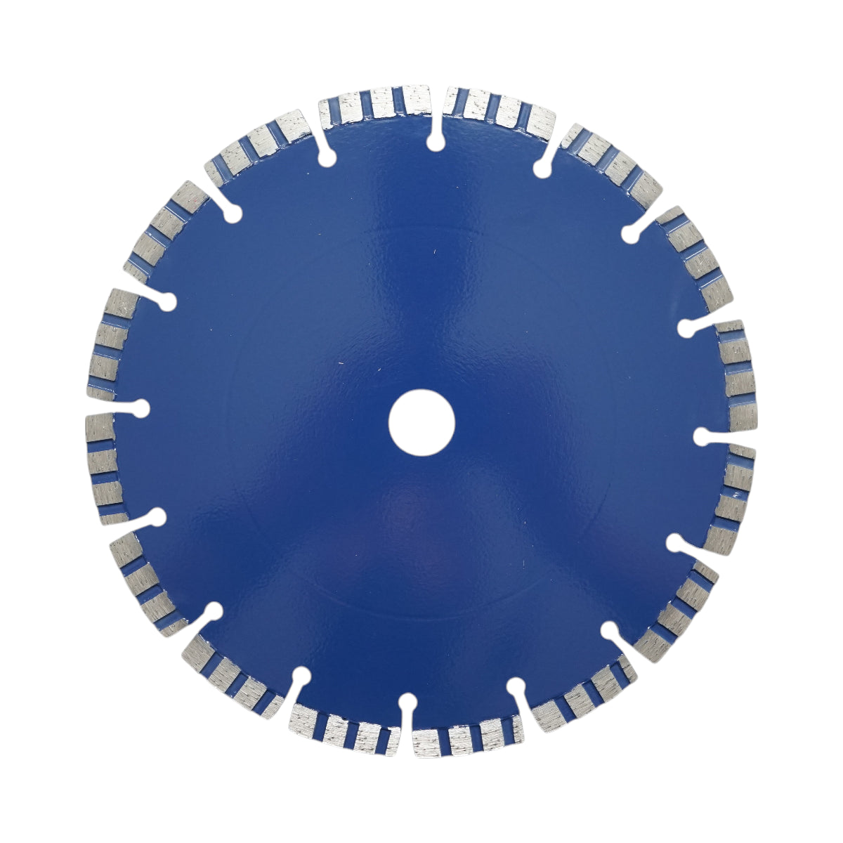 Disco diamantato turbo segmentato 230x22,23 mm, segmento 10 mm per cemento armato, pietra dura, autobloccanti Breckner Germany