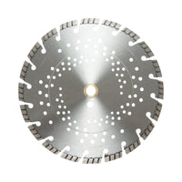 Disco diamantato turbo segmentato 300x30mm, segmento 10mm per cemento armato, pavimentazioni, archi, pietra dura Breckner Germany