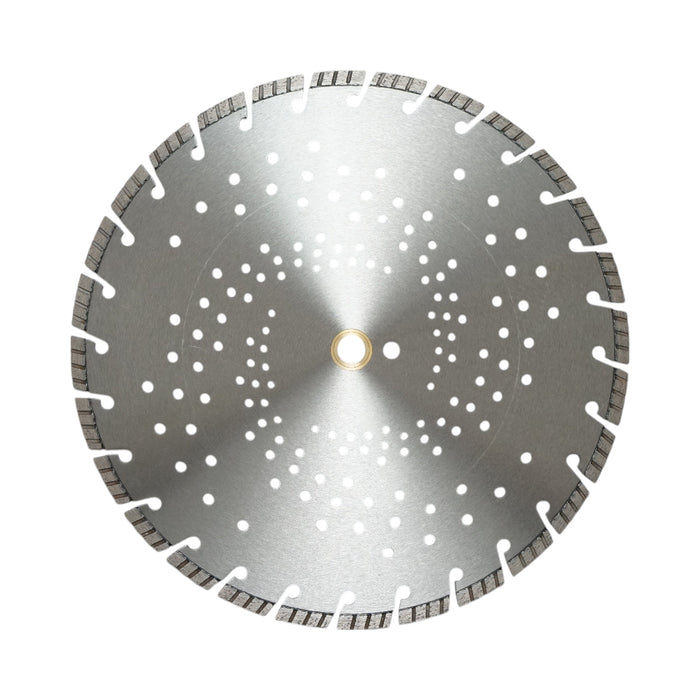 Disco diamantato turbo segmentato 400x30mm, segmento 10mm per cemento armato, pavimentazioni, archi, pietra dura Breckner Germany