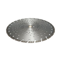 Disco diamantato turbo segmentato 400x30mm, segmento 10mm per cemento armato, pavimentazioni, archi, pietra dura Breckner Germany