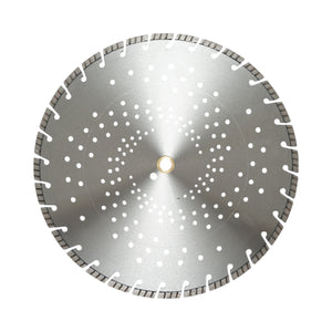 Disco diamantato turbo segmentato 450x30mm, segmento 10mm per cemento armato, pavimentazioni, archi, pietra dura Breckner Germany