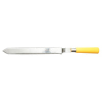 DISOPERCOLATORE lama seghettata acciaio inox 400 mm Coltello Disopercolatore lama seghettata