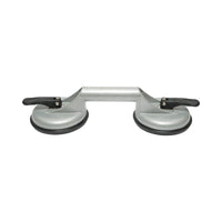 Dispositivo di sollevamento con 2 ventose in alluminio, diametro 118mm, capacità massima 80-100Kg, Crownman