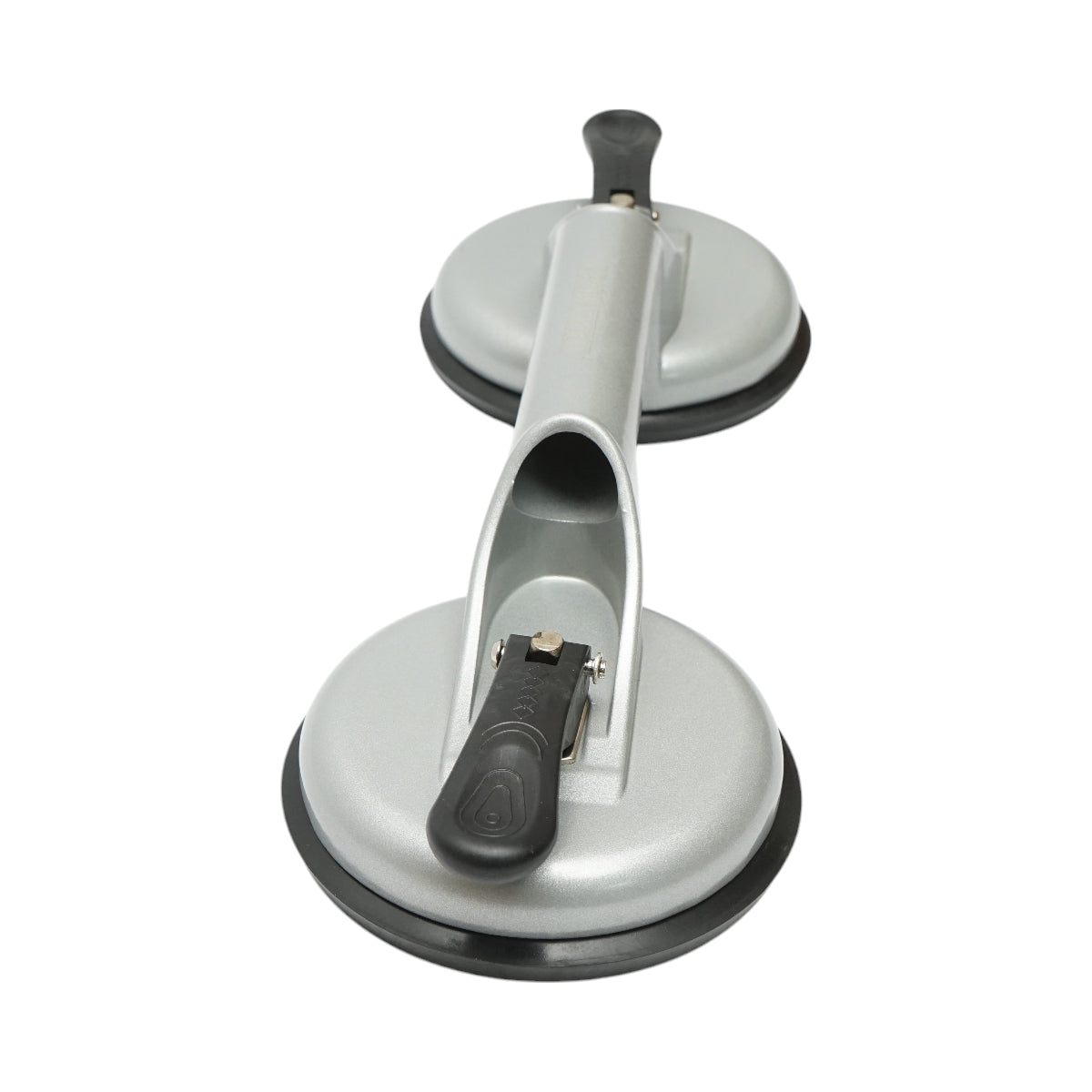 Dispositivo di sollevamento con 2 ventose in alluminio, diametro 118mm, capacità massima 80-100Kg, Crownman