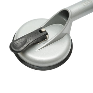 Dispositivo di sollevamento con 2 ventose in alluminio, diametro 118mm, capacità massima 80-100Kg, Crownman