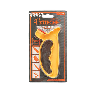 Dispositivo per affilare coltelli e forbici con manico Hoteche