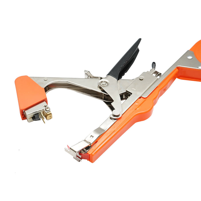 Dispositivo per legare vite, ortaggi, alberi e piante con diametro di legatura fino a 45 mm