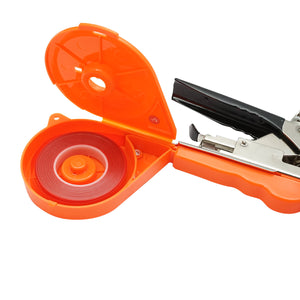 Dispositivo per legare vite, ortaggi, alberi e piante con diametro di legatura fino a 45 mm