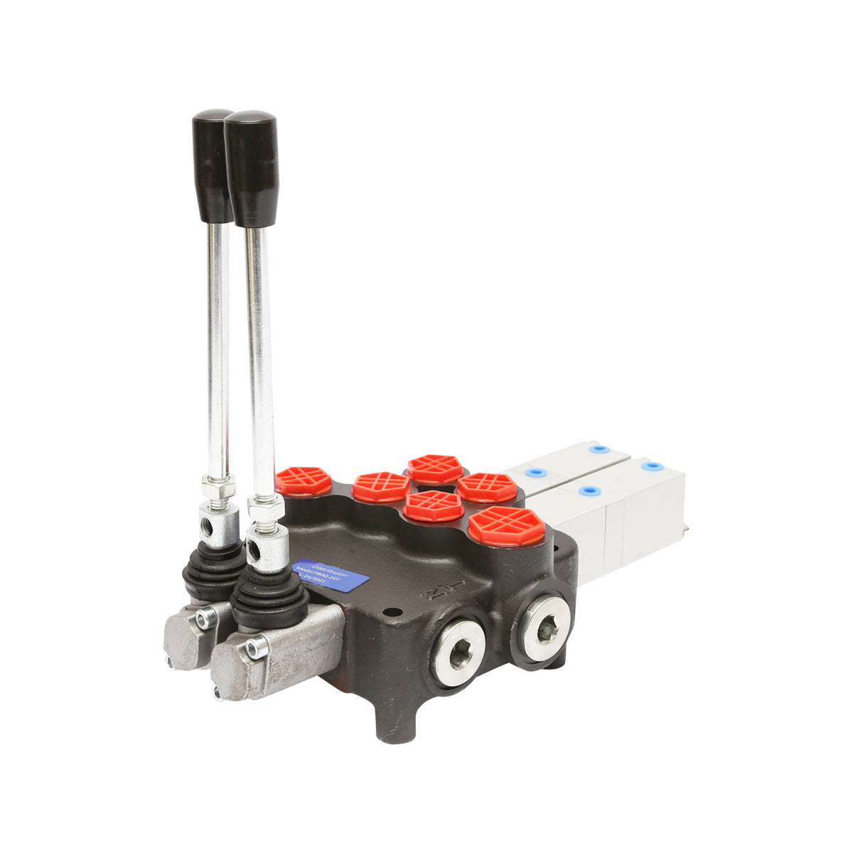 Distributore idraulico P80 pneumatico 2 vie