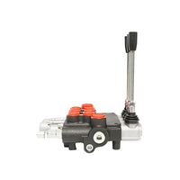 DISTRIBUTORE OLEODINAMICO a 3 leve, 2 flottanti, 80 L/min.