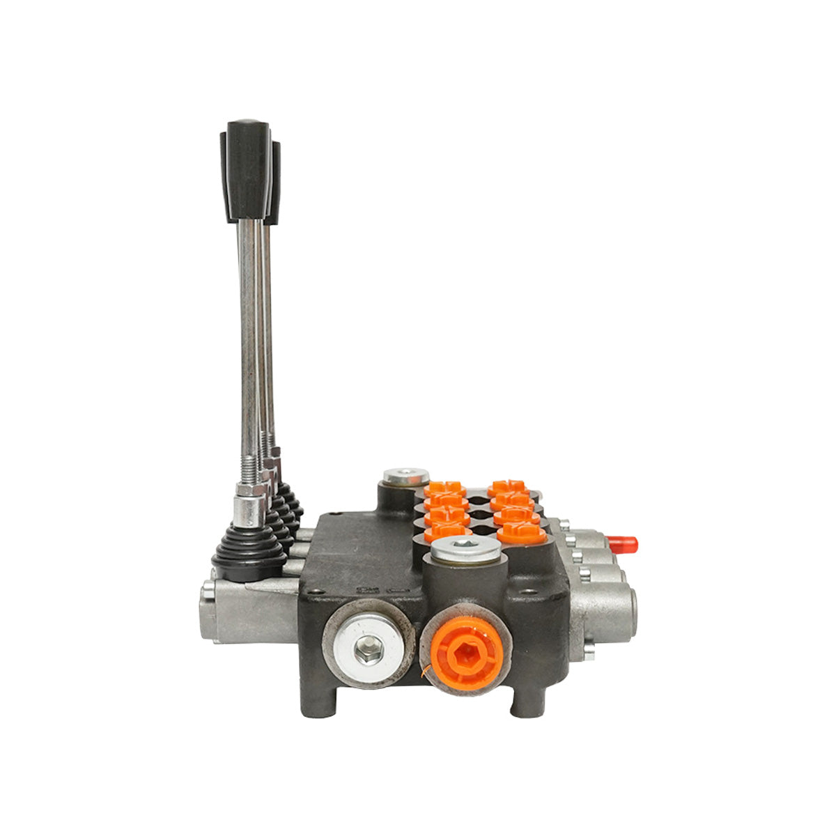 DISTRIBUTORE OLEODINAMICO a 4 leve portata 80L/min -15 /+80