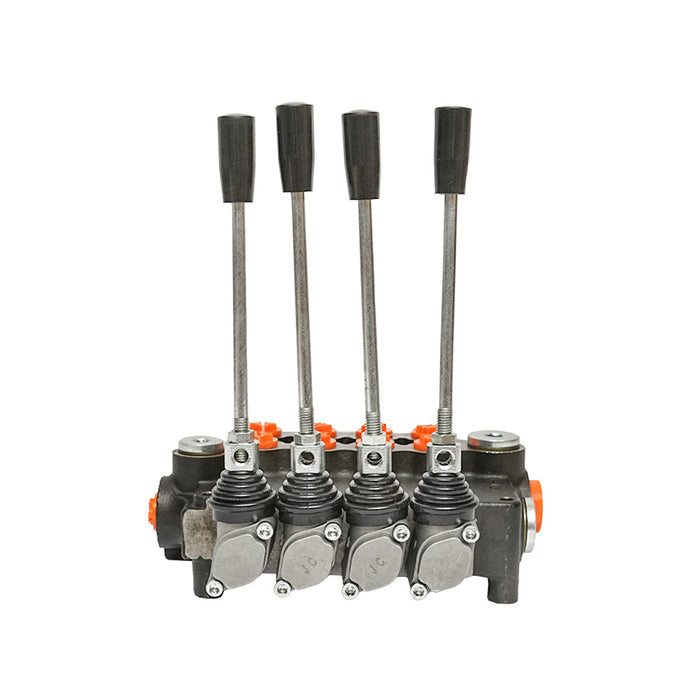 DISTRIBUTORE OLEODINAMICO a 4 leve portata 80L/min -15 /+80