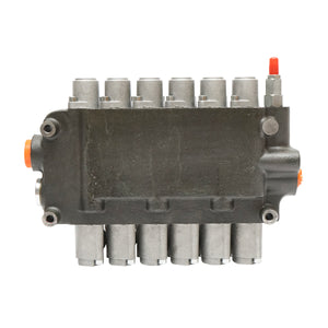 DISTRIBUTORE OLEODINAMICO a 6 leve incluso flusso 80L/min, 15 /+80