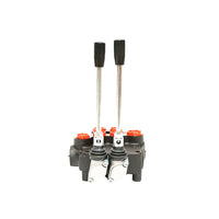 DISTRIBUTORE OLEODINAMICO con 2 leve, 1 flottante, 80 L/min.