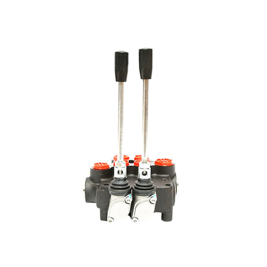 DISTRIBUTORE OLEODINAMICO con 2 leve, 1 flottante, 80 L/min.