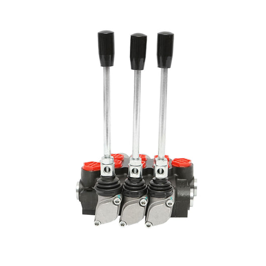 Distributore Oleodinamico con 3 leve, 2 flottanti, 40L/min.