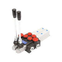 DISTRIBUTORE OLEODINAMICO P40 pneumatico a 2 vie