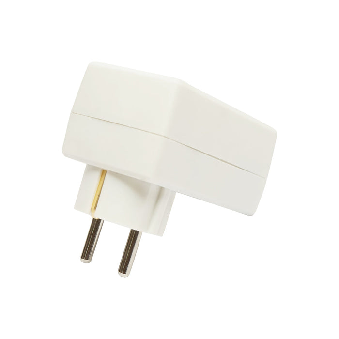 Doppia presa Schuko 16A, 250V, max 3680W