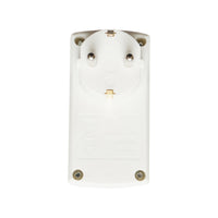 Doppia presa Schuko 16A, 250V, max 3680W