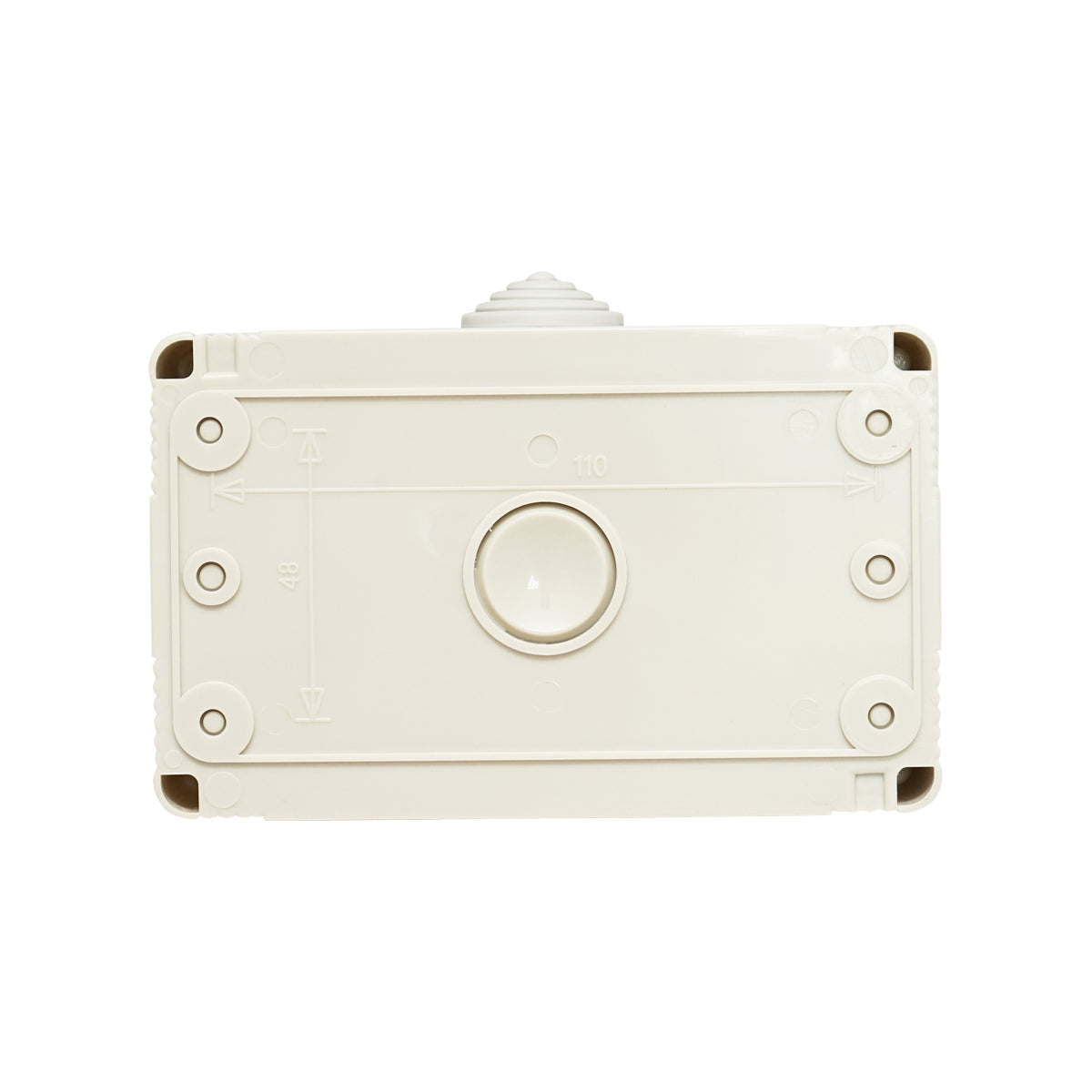 Doppia presa schuko PT IP55, 16A, 250V