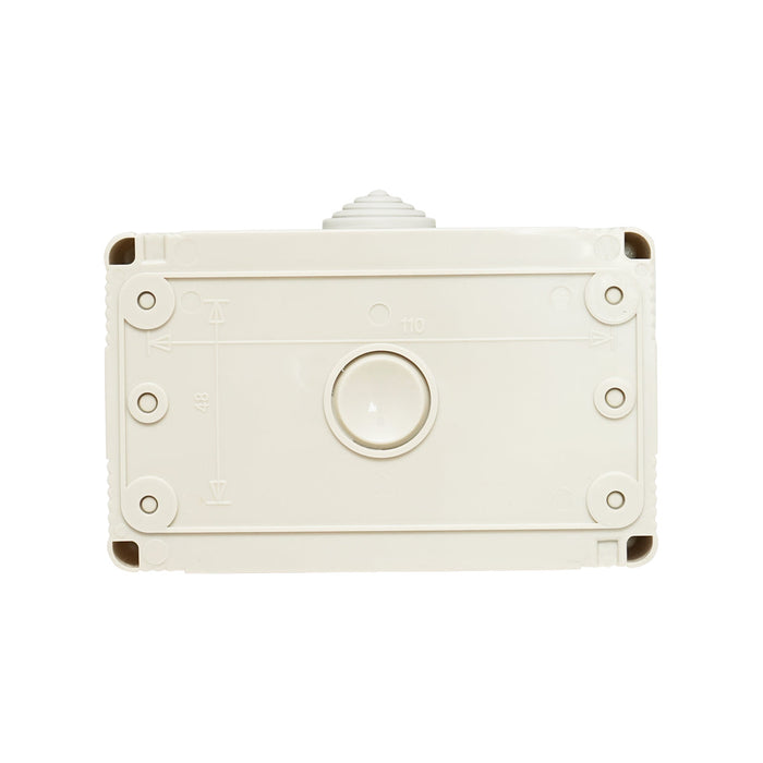 Doppia presa schuko PT IP55, 16A, 250V