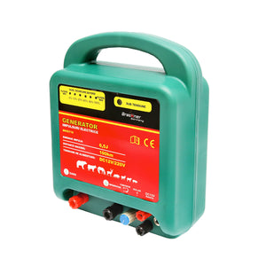 Elettrificatore DC 12/220V, 6.5 Joule, 100 km per recinto elettrico, Breckner Germany