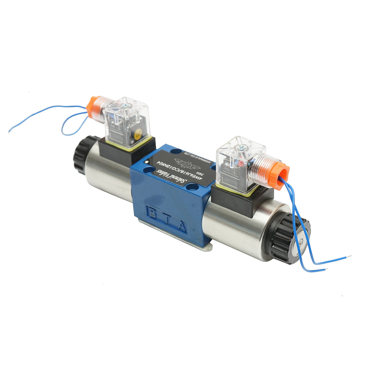 Elettrovalvola direzionale 12VDC 25W per impianti idraulici 6 vie controllo flusso HDQX126J 4WE6J61B CG12N9Z4