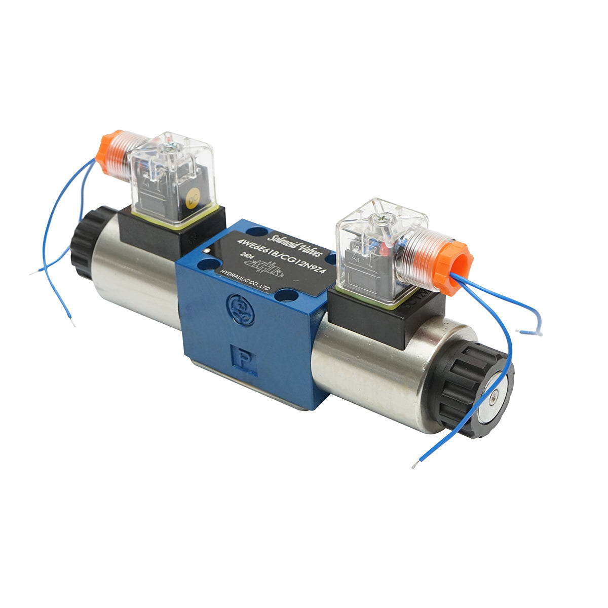 Elettrovalvola direzionale 12VDC 25W per impianti idraulici controllo flusso a 6 vie HDQX126J 4WE6J61B CG12N9Z4