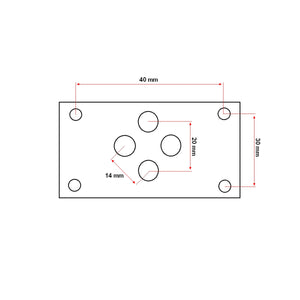 Elettrovalvola direzionale 24VDC 25W per impianti idraulici 6 vie controllo flusso HDQX126J 4WE6J61B CG12N9Z4