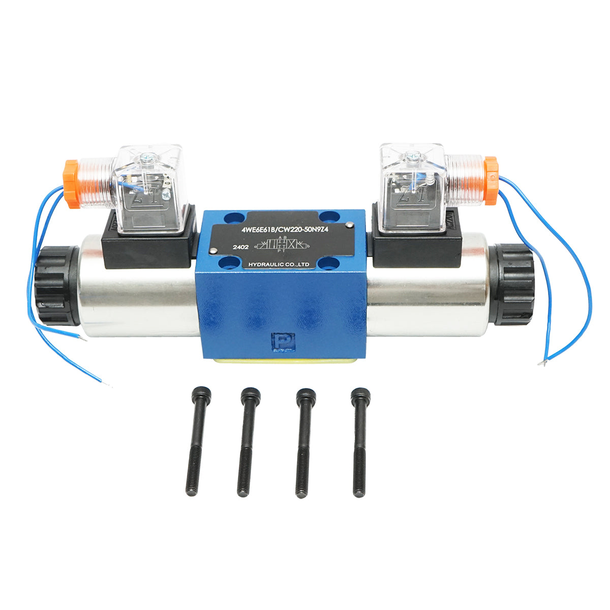 Elettrovalvola direzionale AC220V 6 vie controllo del flusso impianti idraulici HDQX2206E 4WE6E61B CW220-50N9Z4