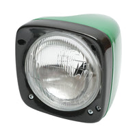 Faro anteriore sinistro per trattore John Deere, diametro 129 mm, codice OEM DE13524.