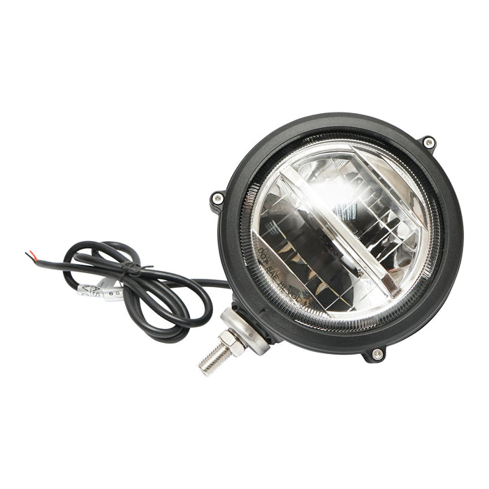 Faro LED universale per trattore, 12-24V, fasi lunga e corta, fi 150 mm, Breckner Germany