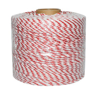 Filo bianco-rosso, diametro 3.8 mm, 4x0.28 mm SS, 500 m per recinzione elettrica, resistenza 3.45 Ohm, Bourget