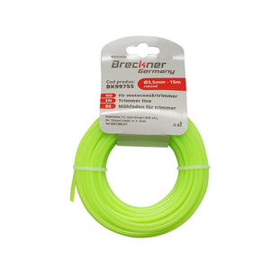 Filo per decespugliatore 3,5 mm x 15 mt, Filo tondo per decespugliatore, Filo Breckner Germany