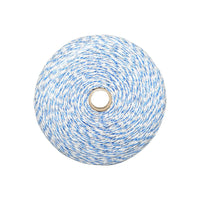 Filo per Recinto Elettrico, Lunghezza 1000 mt, Ø2mm. 6x0.2mm. SS, 3.8 Ohm/m, Colore Bianco/Blu, Recinzioni Elettriche Breckner Germany