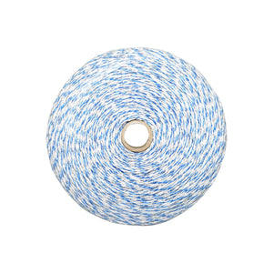 Filo per Recinto Elettrico, Lunghezza 1000 mt, Ø2mm. 6x0.2mm. SS, 3.8 Ohm/m, Colore Bianco/Blu, Recinzioni Elettriche Breckner Germany