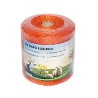 Filo per recinto elettrico, Lunghezza 500 mt, Ø2,5mm. 3x0.15mm. SS , 7.4 Ohm/m, colore arancione, recinzioni elettriche Mezofarm