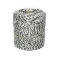 Filo per recinto elettrico, Lunghezza 500 MT, Ø3mm 5x0.2mm SS 1x0.25mm Cu, 0.4 Ohm/m, Recinzioni Elettriche Baisan
