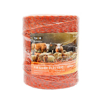 Filo per recinto elettrico, Lunghezza 500 mt, Ø3mm. 5x0.2mm. SS , 4.5 Ohm/m, Recinzioni Elettriche Thor