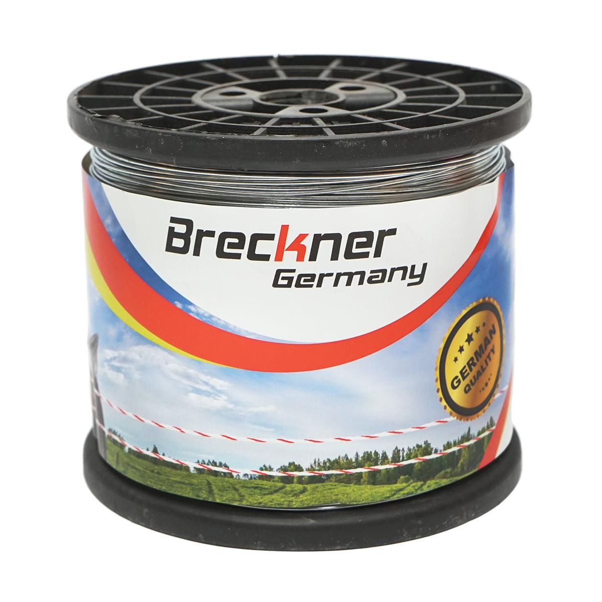 Filo zincato per recinzione elettrica, 1,2 mm x 500 m Breckner