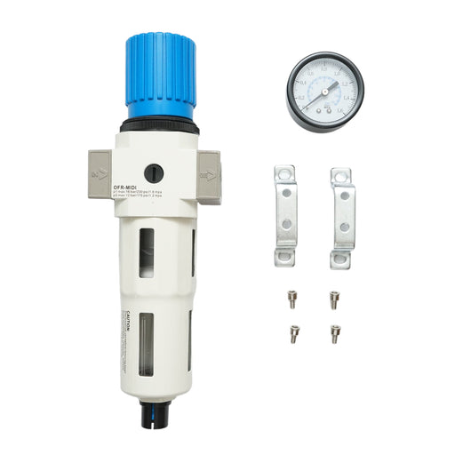 Filtro aria con regolatore di pressione max. 1,6 MPa, attacco 1/2"