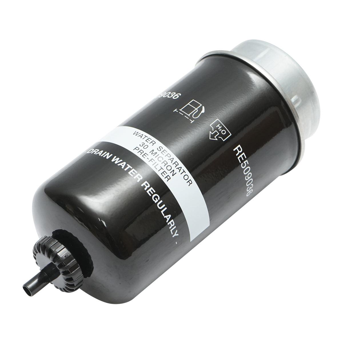 Filtro carburante per John Deere, Deutz codice OEM RE509036, RE517180, 35274, 35634, P551435, XN386, WK8159, SK3179, SN70244